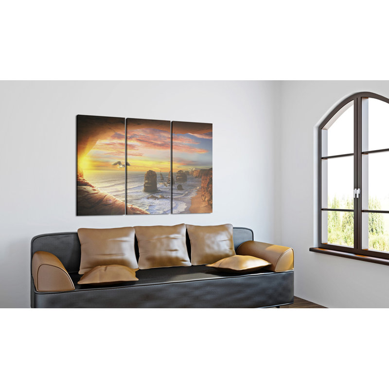 Graphic Art Print on Canvas, 60cm H x 90cm W