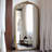 Minimalist Retro Rectangular Wardrobe Full-Length Mirror-110886773