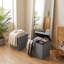 30cm Wide Square No Pattern Standard Ottoman