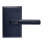 Bravura 846-G1 Knurled Dummy Lever on Beveled Rectangular Rose in Oil Rubbed Bronze