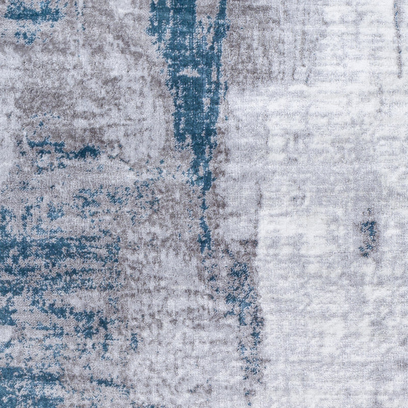 Cornwell Abstract Indoor Rug, Rectangle 6'7" x 9'