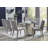 Grietje Glass Top Metal Base Dining Table-61068796