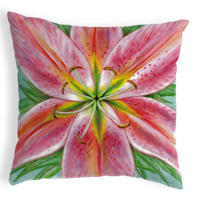 Outdoor Reversible Throw Pillow