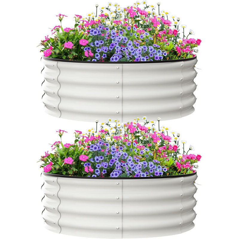 Raised Garden Bed, Beige
