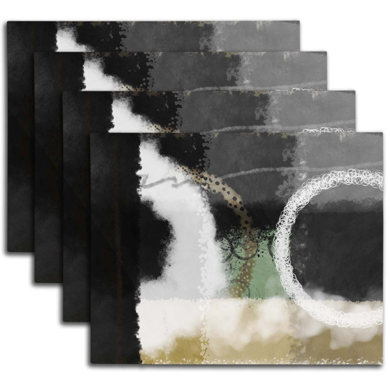 Napperon abstrait en polyester