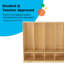 Casier pour enfant 5 sections Childcraft