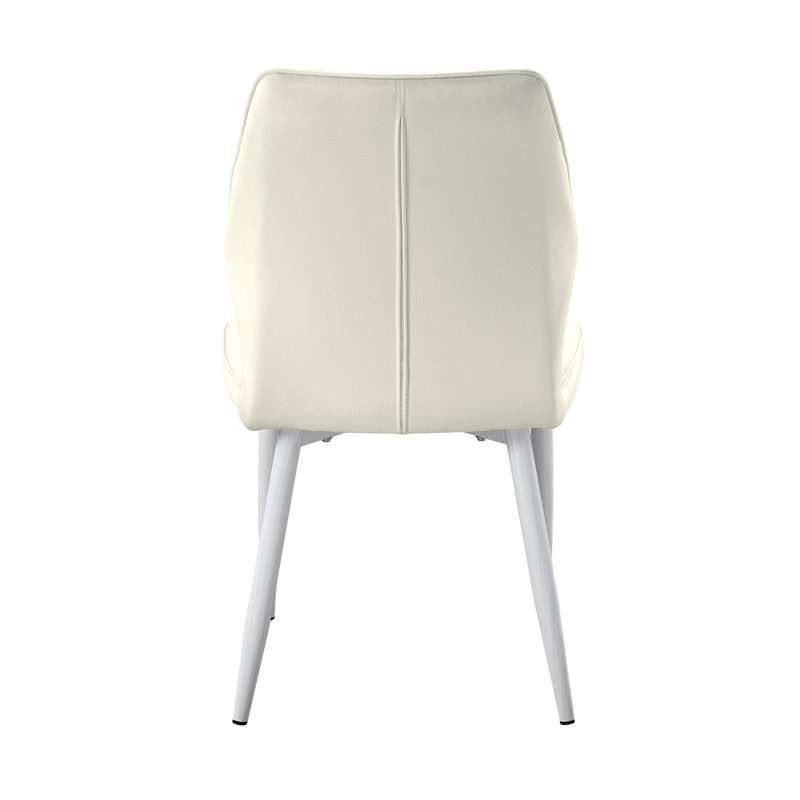 Ensemble de 2 chaises d'appoint Modern, Beige