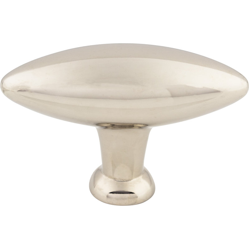 Shrewsbury Small 2 5/16" Length Bar Knob, Polished Nickel