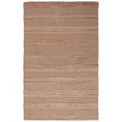 Hobscheid Geometric Flatweave Taupe/Natural Area Rug