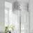Auvianna 61" Polished Silver Glam Floor Lamp