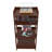 4 Tier Record Player Stand Turntable Stand Table with Record Storage Vinyl Record Storage Console Cabinet Modern Record Storage End Table Vinyl Holder Display Shelf for Bedroom Living Room