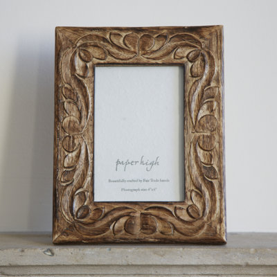 6″ x 4″ Jaraja Natural Mango Wood Photo Frame