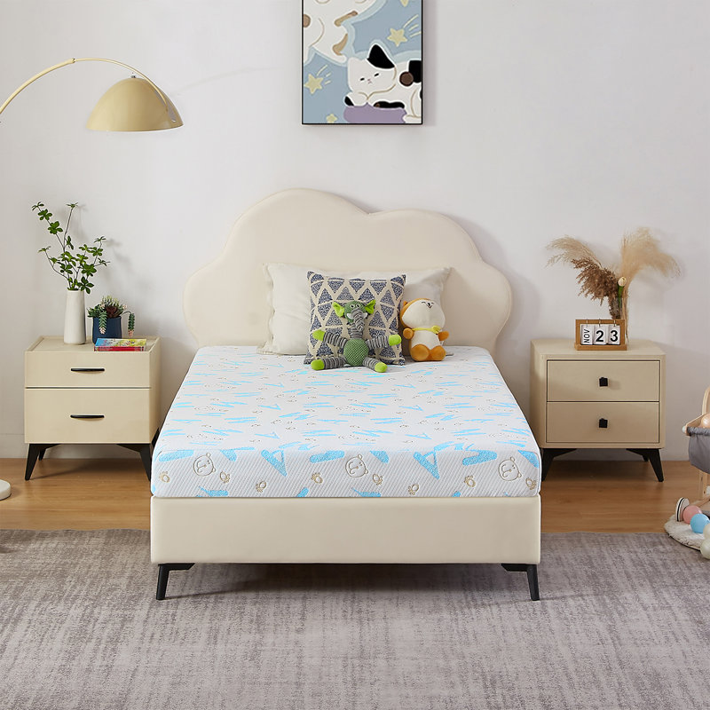 Alwyn Home Medium-Firm Gel Memory Foam Mattress, Twin XL, 5"