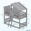 Lit superposé simple en bois massif Frytown-278300395