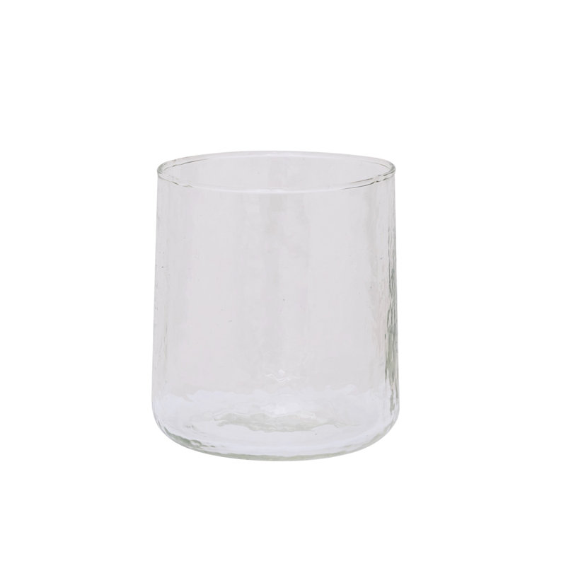 Verre Larkin martelé transparent