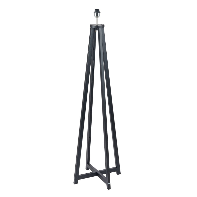 Dzifa 136cm Tripod Floor Lamp, Matt Black