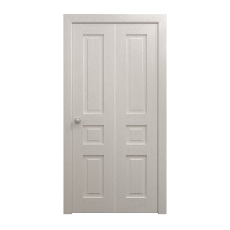 Portes coulissantes pliantes pour garde-robe | Ego 5012 | Ensemble de quincaillerie pour moulures robustes | Portes de garde-robe de chambre en bois massif