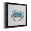 Bulle bleue - Peinture sur toile encadrée-408779098-408779099