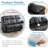 3-Piece Manual Reclining Living Room Sofa Set-675908203