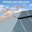  12 pi. L 14 pi. P 12 pi L 16 pi. D Pavillon de jardin en aluminium-90577618