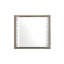 Étoile blanche avec miroir