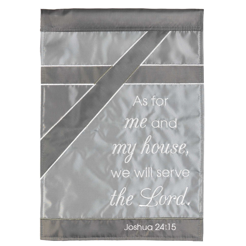 Dajoure Double Sided 18'' H x 13'' W Polyester Garden Flag