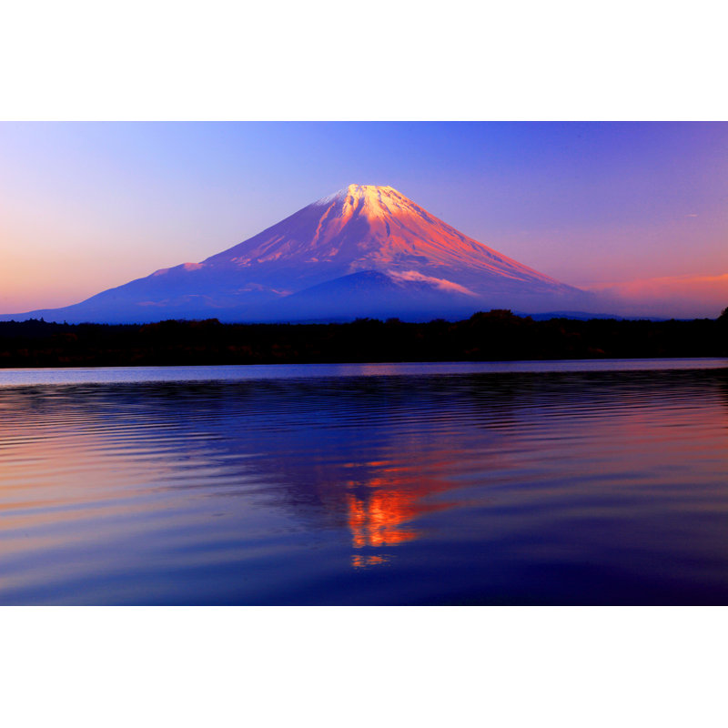 Mt Fuji Japan by Mantaphoto - Wrapped Canvas Print, 61cm H x 91cm W x 3.8cm D