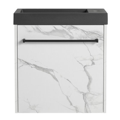 Floating Wall-Mounted Bathroom Vanity