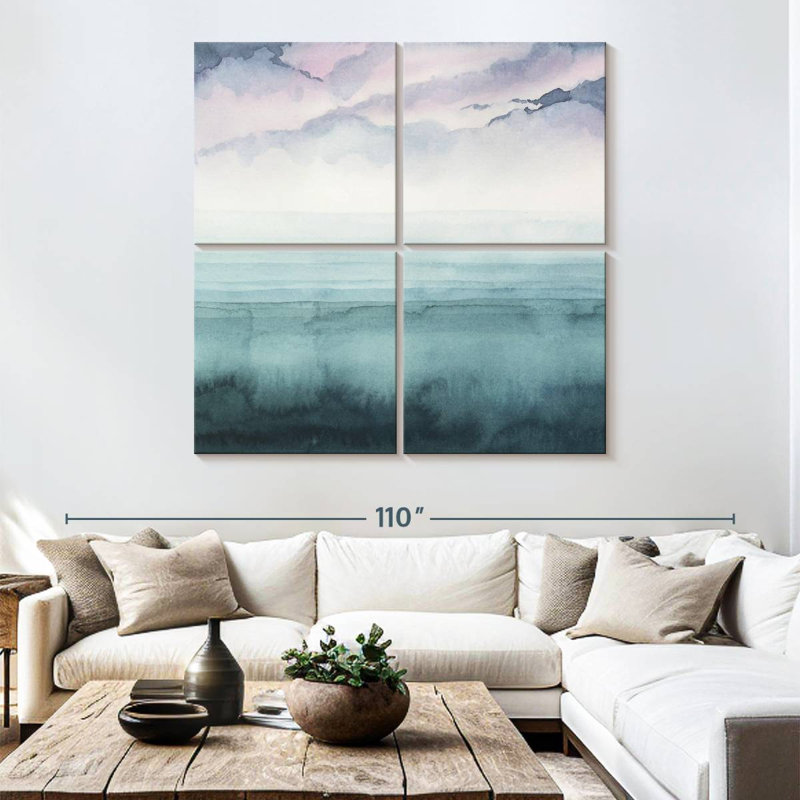Avery Dusk On The Bay II, 74'' H x 74'' W