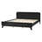 Mid-Century Modern Bed Frame with Headboard-343907998-343907997
