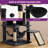 75" H Drusi Multi-Level Large Cat Tree with 3 Perchs-2091043024