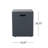 16.25'' Square Side Table Tank Holder-72447792