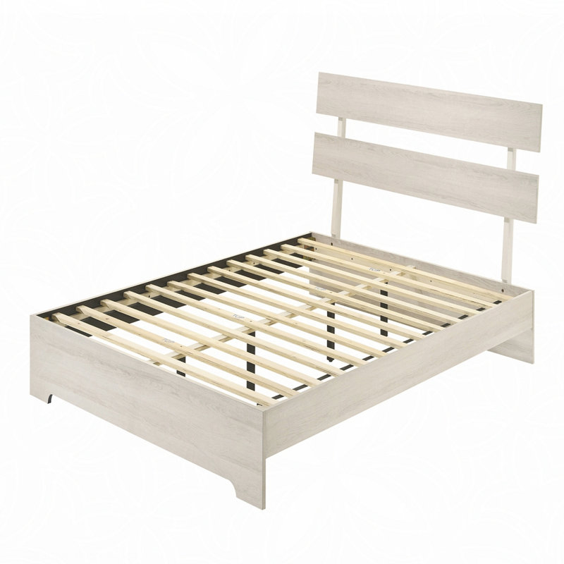 Mobilier de chambre à coucher 1pc, Blanc délavé, Grand
