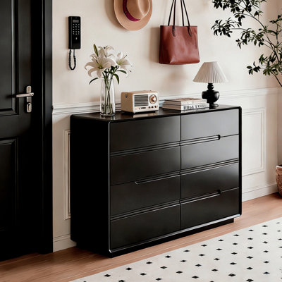 French-style minimalist drawer storage cabinet