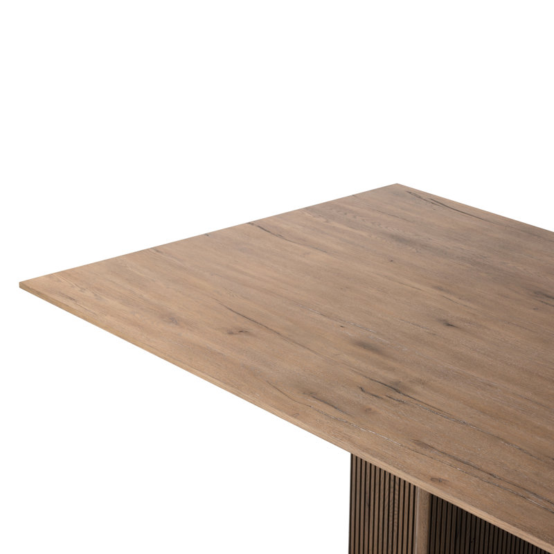 Leo Solid Oak Dining Table