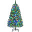 Arbre de Noël en épinette artificielle facile à installer Jaidalynn - support inclus-991441046-994579163