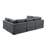 6 - Piece Upholstered Sectional With Skirt-654731963