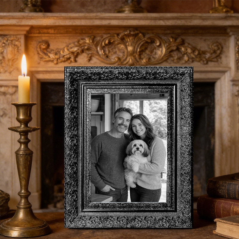 Cadre photo 3 pièces 8 "x 10" noir pour mémoire, Noir, 3, 8" W x 10" H