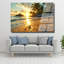 Art mural en verre trempé Tropical Beach-129870276