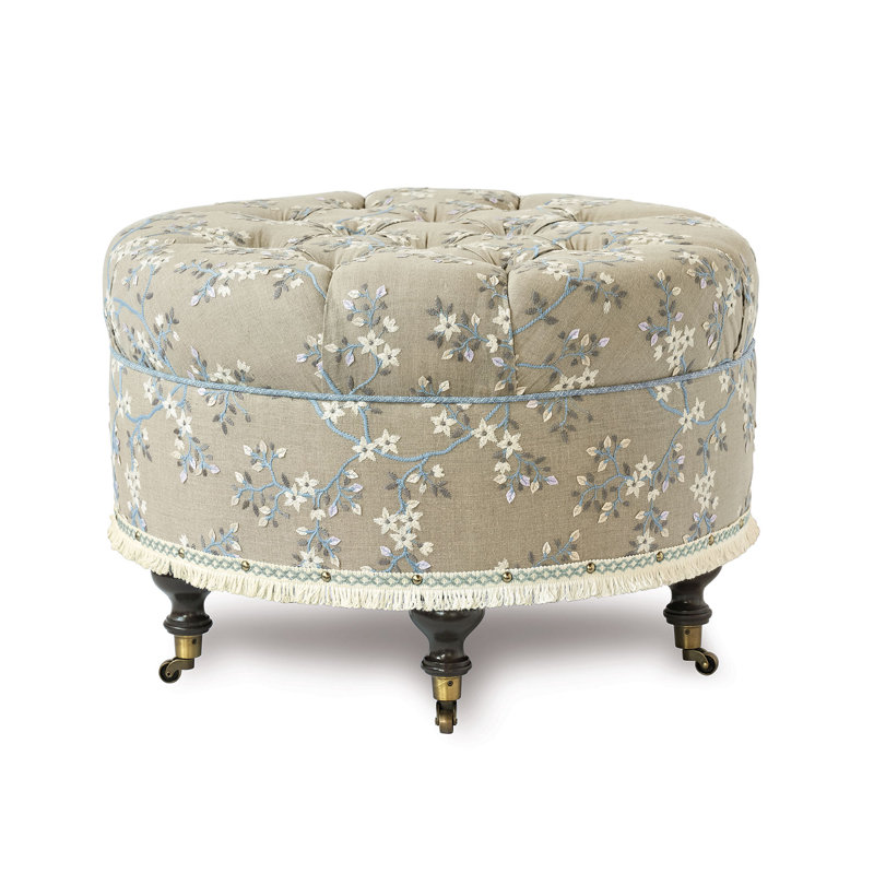 Amberlynn Round Ottoman