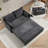 59.5Inch Pull Out Sofa Bed-1674922543