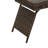 Rectangular Wicker/Rattan Outdoor Folding Coffee Table-1372435529