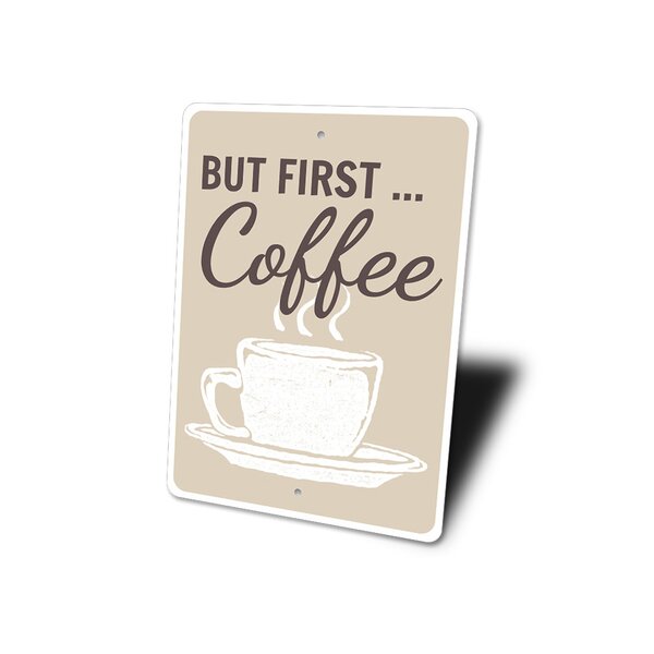 But First Coffee Sticker for Sale by mounadesigns