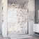 Distinctive Elite 53.06'' - 54'' W x 71.38'' H Hinged Semi-Frameless Shower Door with Clear Glass