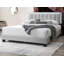 Lit de chambre à coucher tapissier à DEL grand lit 1 pièce-1930677402-1930677396