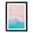 Beach in Hong Kong in Abstract - Picture Frame Graphic Art Print-55683591-55683590