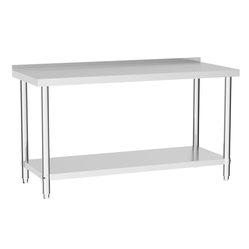 Metal Kitchen Island, 80cm H x 150cm W x 60cm D