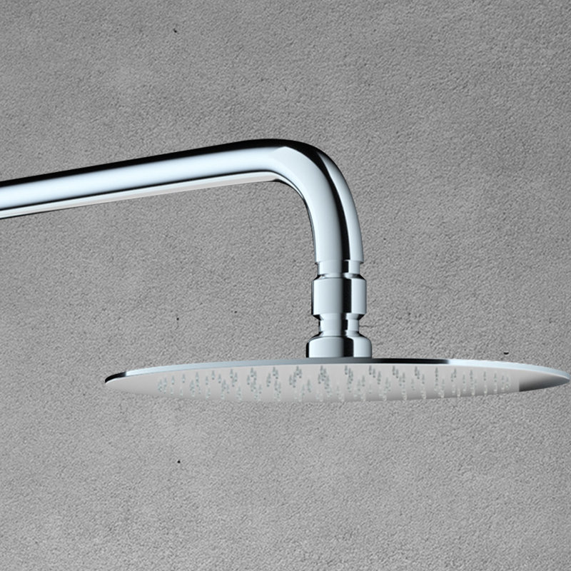 Système de douche à pluie mural 12 pouces Topcraft, Chrome chrome