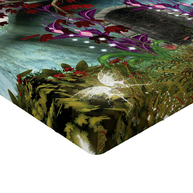 Multicolore Ambesonne Forest, Ensemble literie pour lit simple