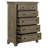 Kamoura King Panel Bed, Dresser & Mirror, Chest, Nightstand Bedroom Set-125555088-125555089